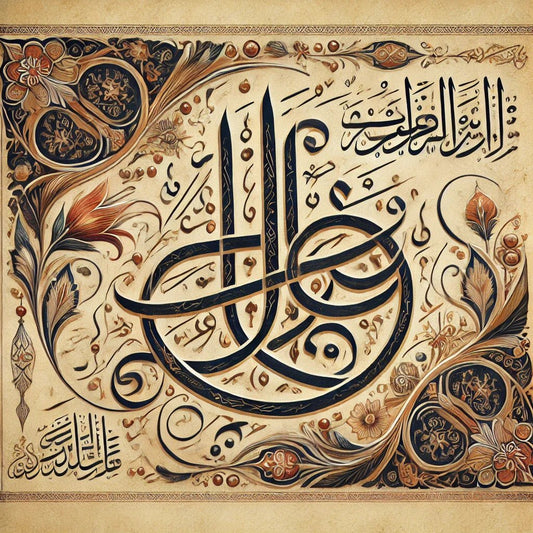 La calligraphie arabe : un art sacré et décoratif au cœur de la culture islamique - Décorateur Oriental