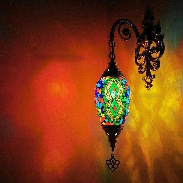 Applique murale marocaine multicolore - Décoration Oriental