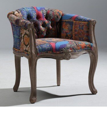 Chaise africaine bois - Décoration Oriental