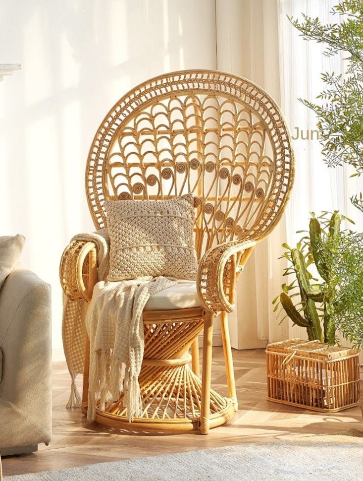 Wicker fauteuil 2025