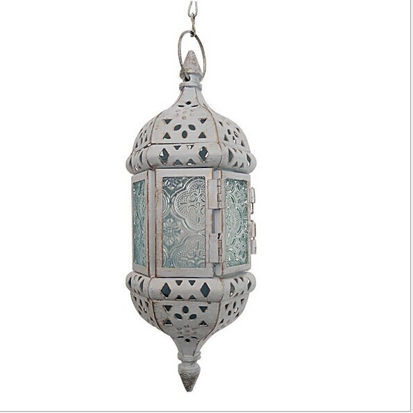 Grande lanterne marocaine en fer forgé - Décoration Oriental