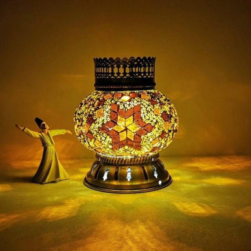 Lampe chevet mosaïque - Décoration Oriental