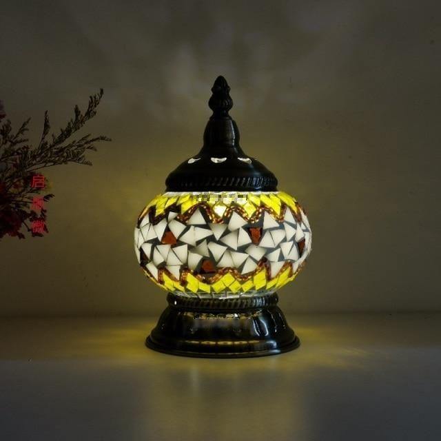 Lampe en mosaïque arabe - Décoration Oriental