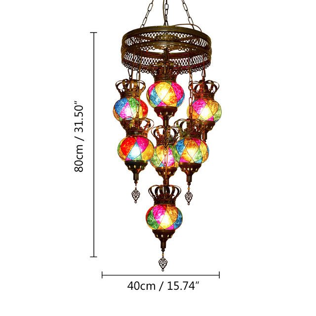 Lampe marocaine suspension - Décoration Oriental