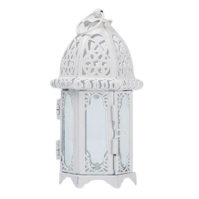 lanterne marocaine blanche - Décoration Oriental