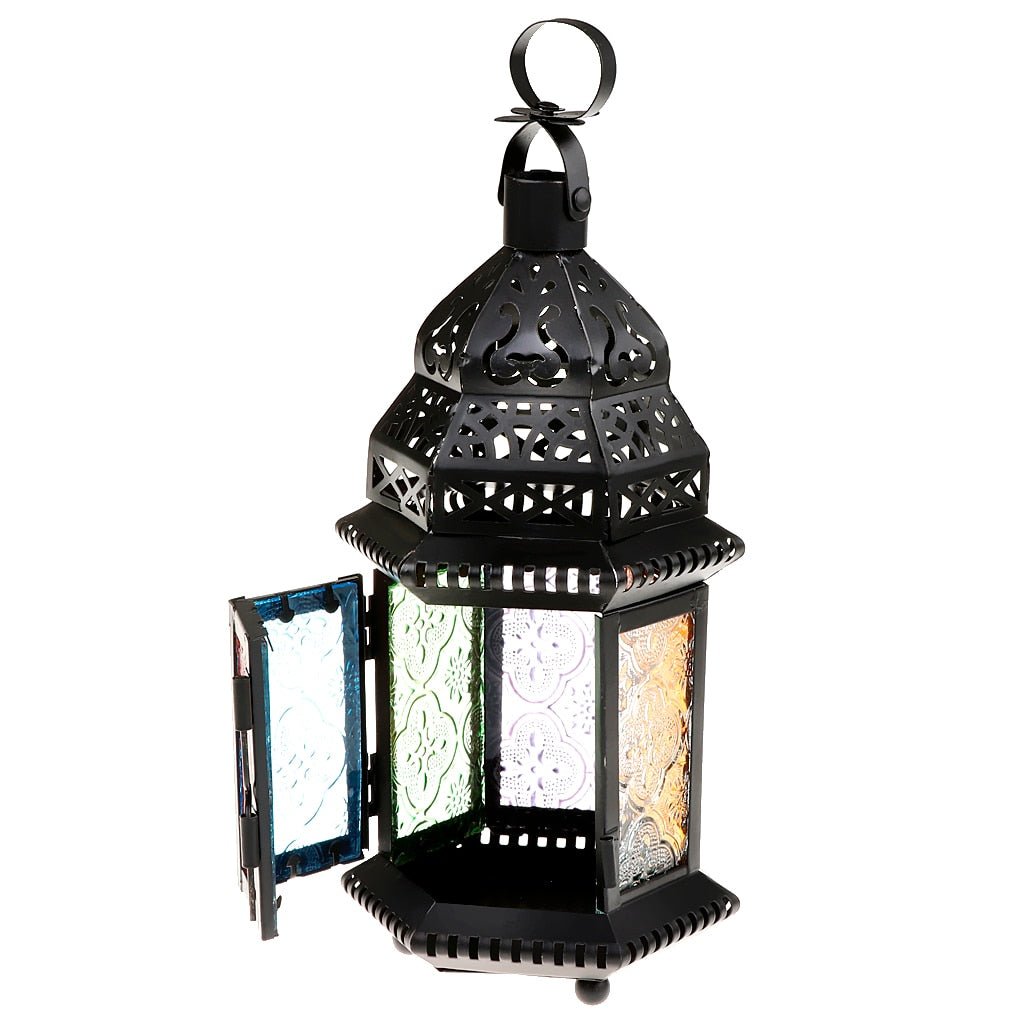 Lanterne marocaine colorée - Décoration Oriental