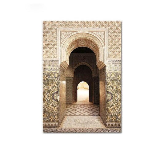 Tableau marocain couloir - Décoration Oriental