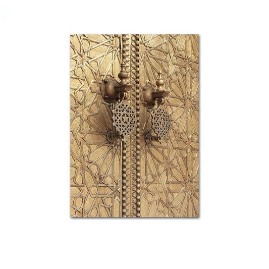 Tableau marocain poignées de porte - Décoration Oriental