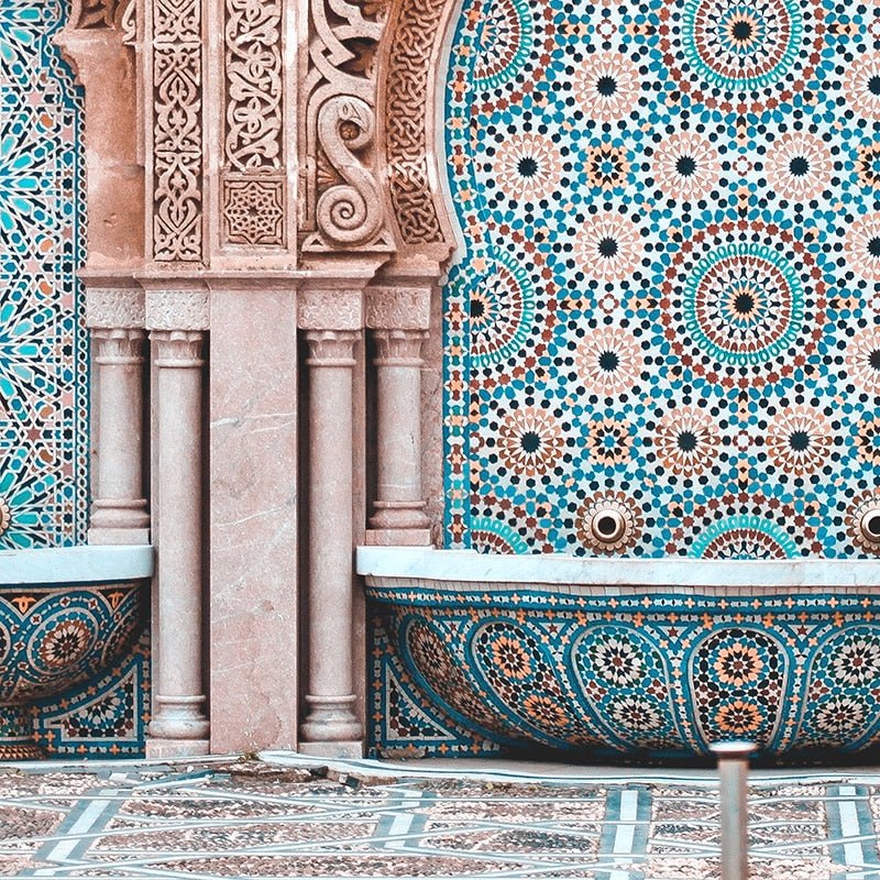 Tableau palais arabe - Décoration Oriental
