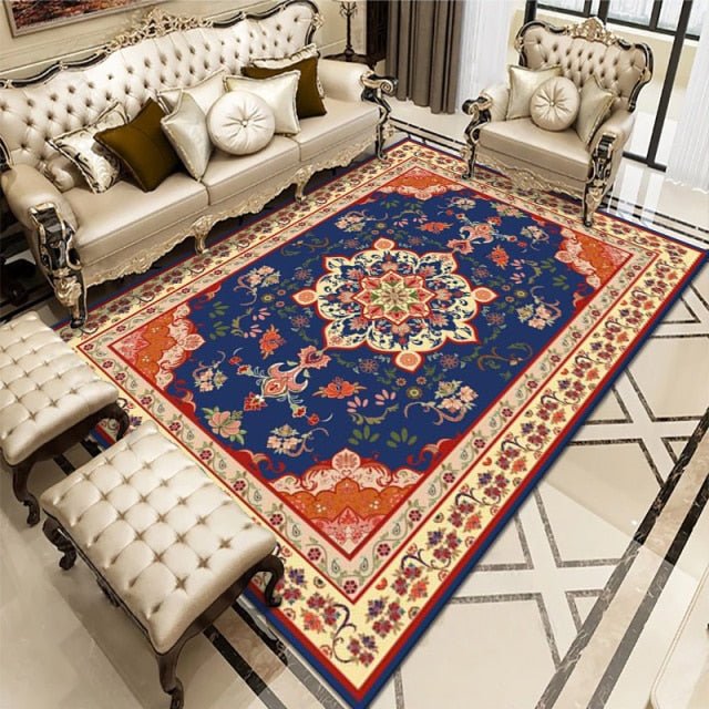 tapis berbère bleu - Décoration Oriental