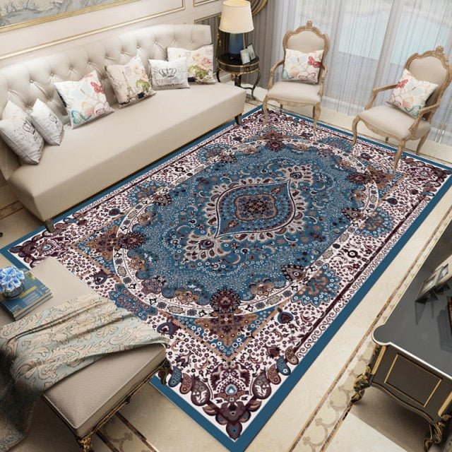 tapis turc bleu - Décoration Oriental