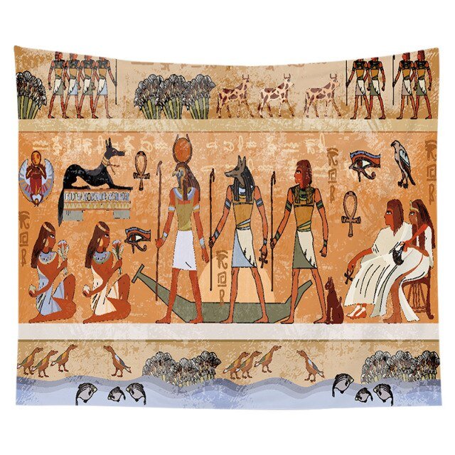 Tenture dieux égyptiens - Décoration Oriental