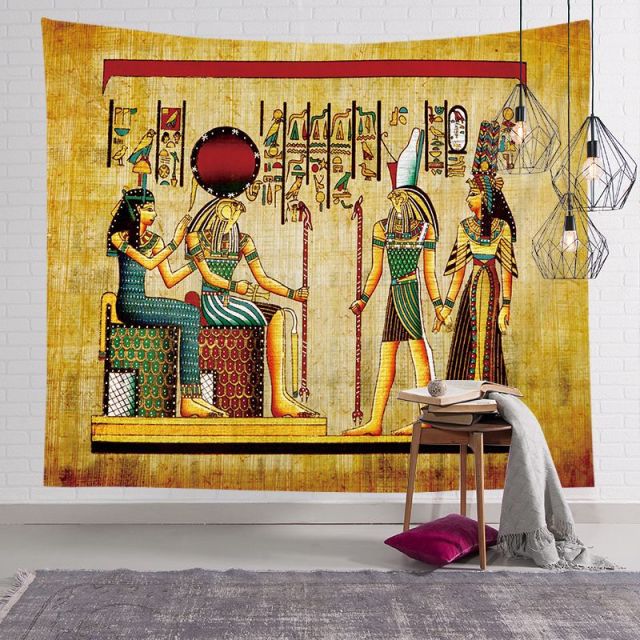 Tenture égyptienne chaleureuse - Décoration Oriental