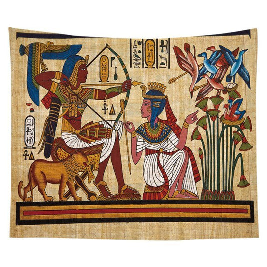 Tenture égyptienne colorée - Décoration Oriental