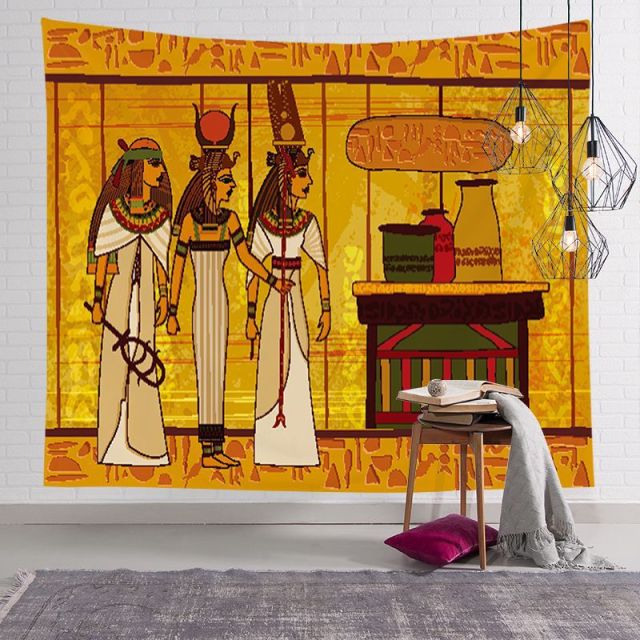 Tenture égyptienne dessinée - Décoration Oriental